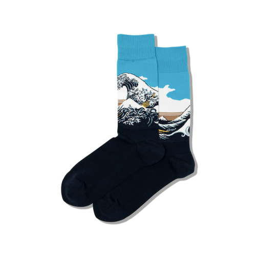 Great Wave Men's Socks