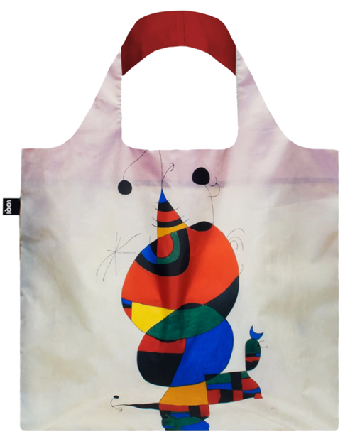 Miro Woman, Bird, and Star Tote Bag