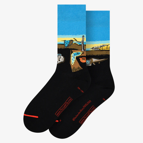 The Persistence of Memory Men's Sock