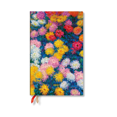 2027 Monet’s Chrysanthemums Maxi Planner