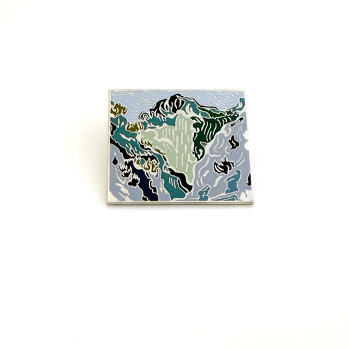 Van Gogh Ravine Enamel Pin