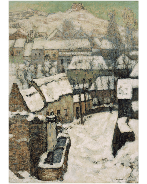 MFA Chateau at Murols in Winter Holiday Cards