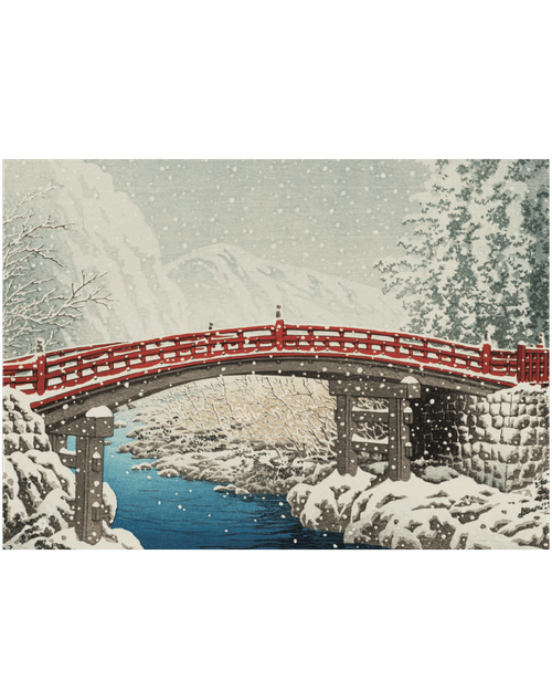 MFA Snow on the Sacred Bridge at Nikko