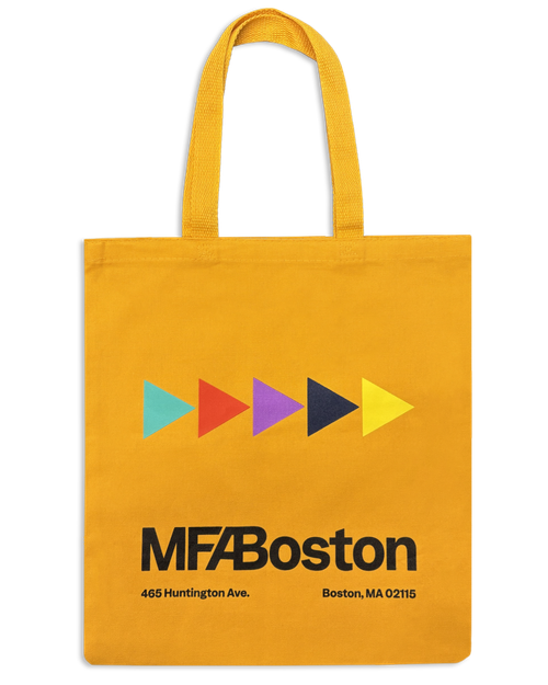 MFA Boston Colorful Arrows Tote