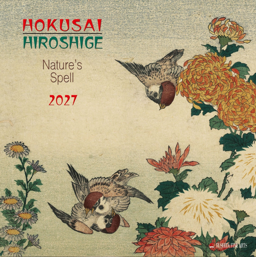 Hokusai Hiroshige 2027 Wall Calendar