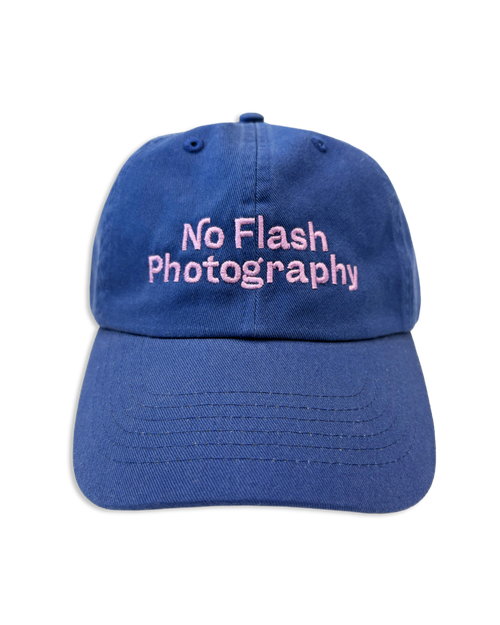 "No Flash Photography" Baseball Hat
