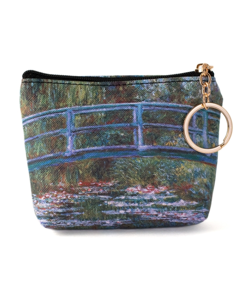 Monet Japanese Bridge Keyring Coin Purse