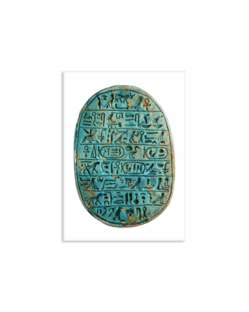 Lion hunt scarab of Amenhotep III Acrylic Magnet