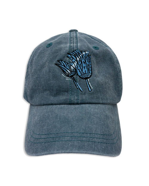 Lotus Embroidered Baseball Hat
