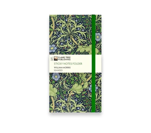 William Morris Seaweed Sticky Notes Folio