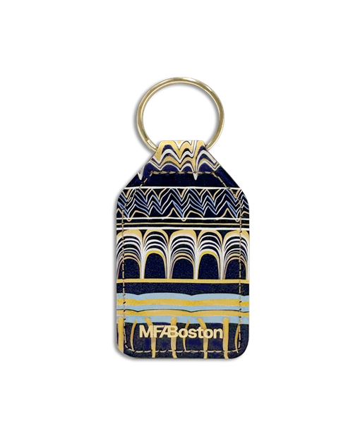 Zigzag Water Key Fob