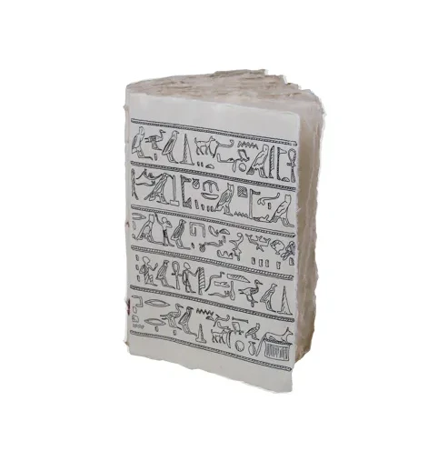 Hieroglyphs Parchment Notebook