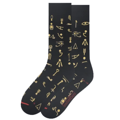 Egyptian Symbols Men's Socks