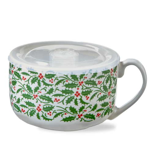 Christmastime Soup Mug Lid