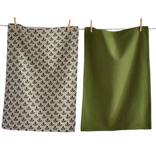 Holly Dots Dishtowels Set of 2