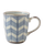 Celadon Chevron Mug 