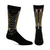 Frank Lloyd Wright Tree of Life Men's Black Socks