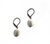 Silver Disc Earrings