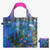Monet Water Lilies with Pink Packable Tote Bag