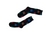 MBTA Train Crew Dress Socks Black