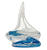 Glass Sailboat 6x7"