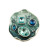 Blue Crystals Magnet Brooch