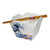 Wave Takeout Bowl with Chopsticks Wave Takeout Bowl with Chopsticks