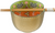 Gold Bowl & Chopsticks
