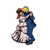 Dance at Bougival Enamel Pin