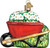 Wheelbarrow Ornament