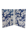 Blue & White Floral Folding Wallet