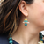 Teal Radiance Earrings