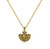 Etruscan Revival Granulated Fan Pendant