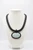 Green Stone Pendant Necklace