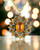 Forever Amber Burst Pendant Necklace