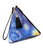 Van Gogh Starry Night Triangle Clutch Purse