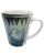 Rhyton with running spiral Latte Mug