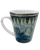 Rhyton with running spiral Latte Mug