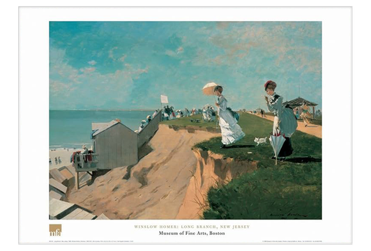 Winslow Homer, Long Branch, New Jersey Poster