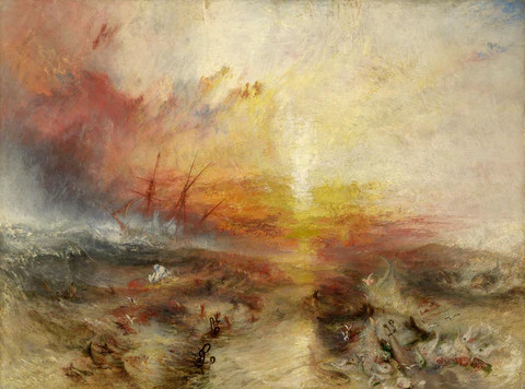 Turner Slave Ship  11x14 Matt