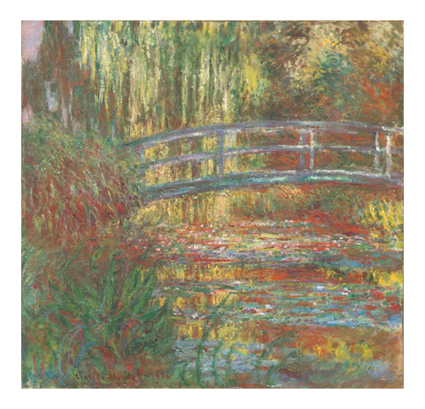 Monet Water Lily Pond 11x14 Matted Print
