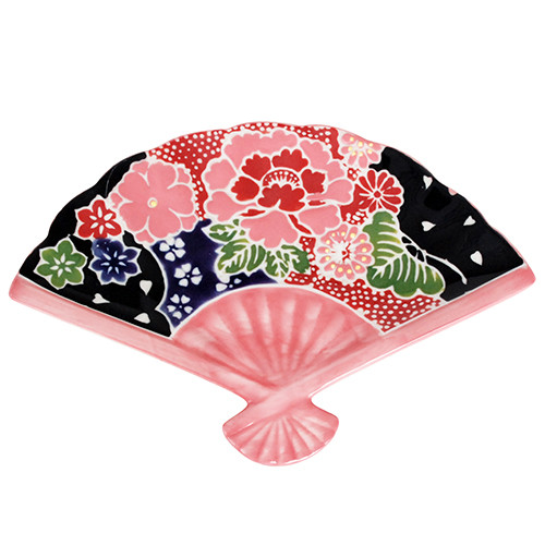 Fan Plate Floral