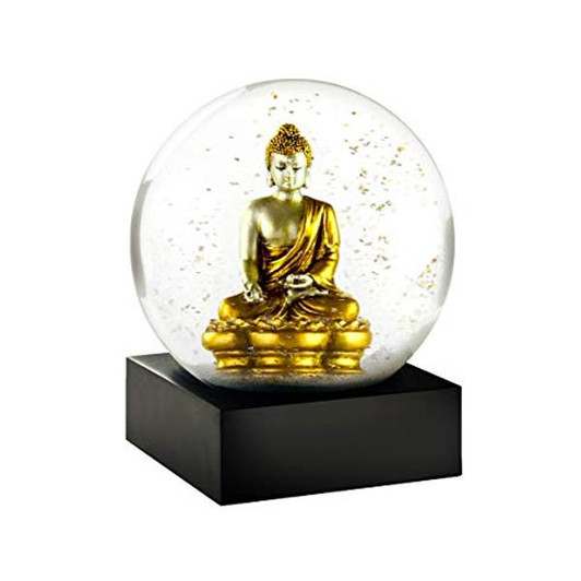 Golden Buddha Snow Globe
