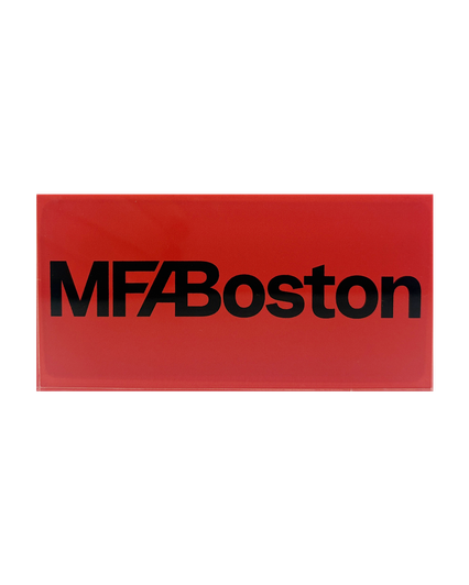 Red MFA Logo Acrylic Magnet