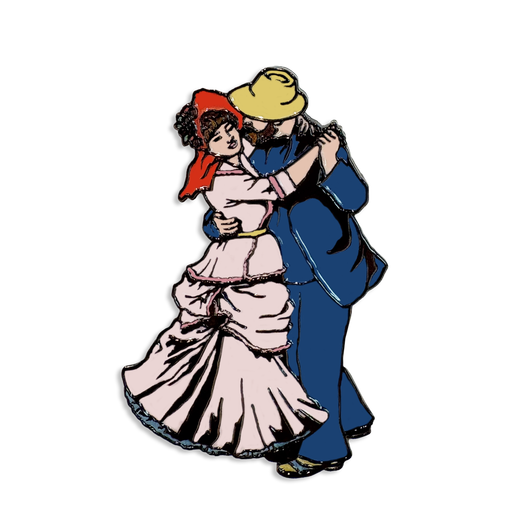 Dance at Bougival Enamel Pin
