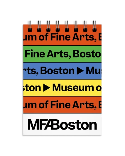 MFA Logo Spiral Notebook