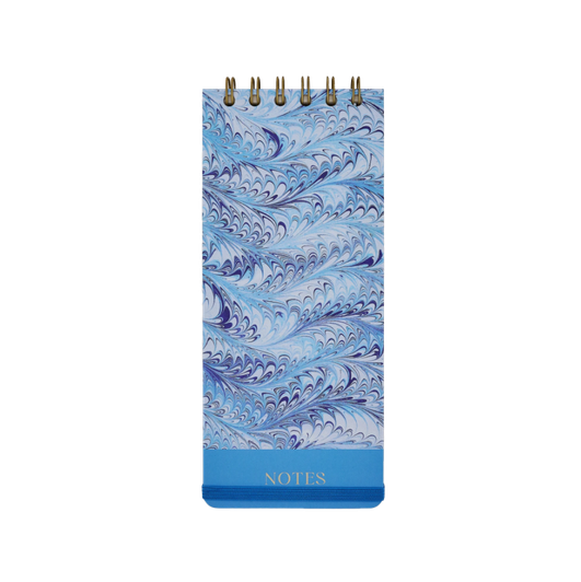 Marble Waves Tall Wire-O Notebook
