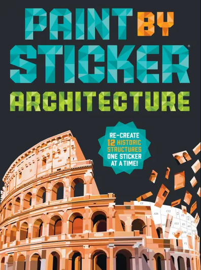 Paint by Sticker Architecture