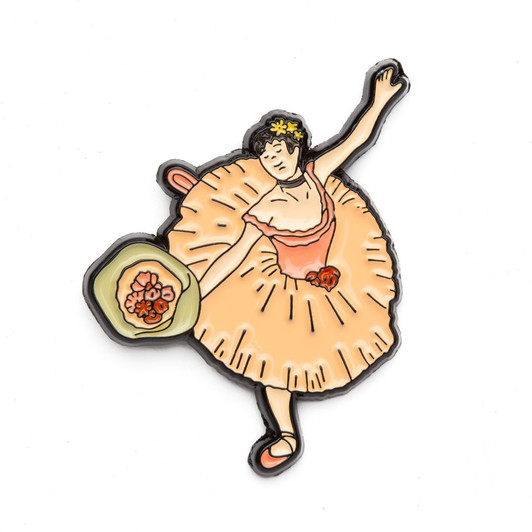 Edgar Degas "Dancer" Enamel Pin