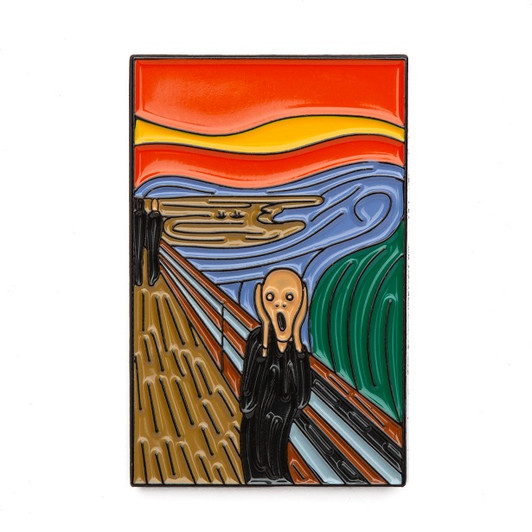 Edvard Munch "The Scream" Enamel Pin